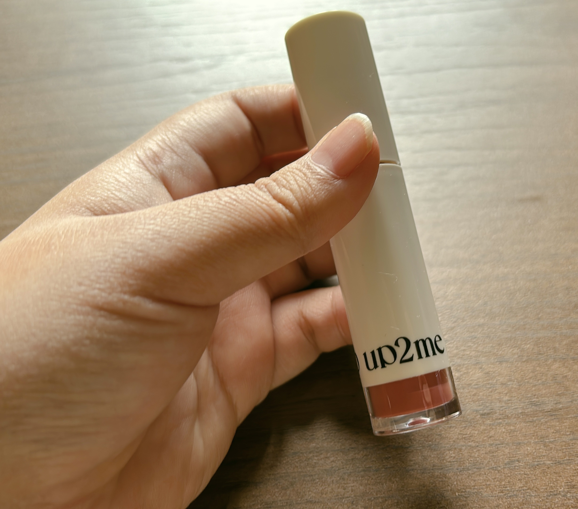 アップトゥーミー　ハグマイリップ　カラーロックプランパー/up2me/リッププランパーを使ったクチコミ（1枚目）