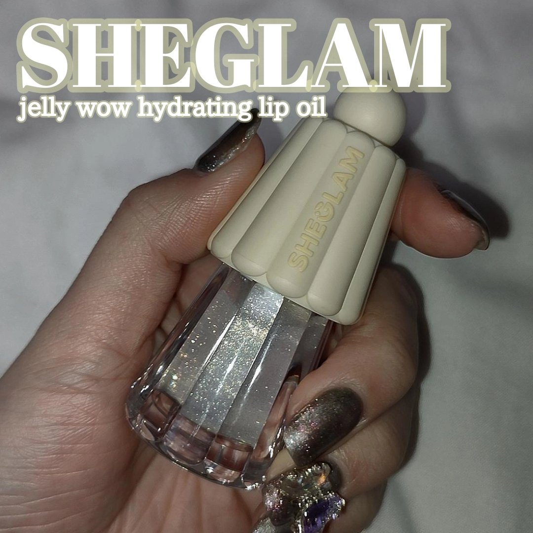 Jelly Wow Hydrating Lip Oil/SHEGLAM/リップグロスを使ったクチコミ（1枚目）