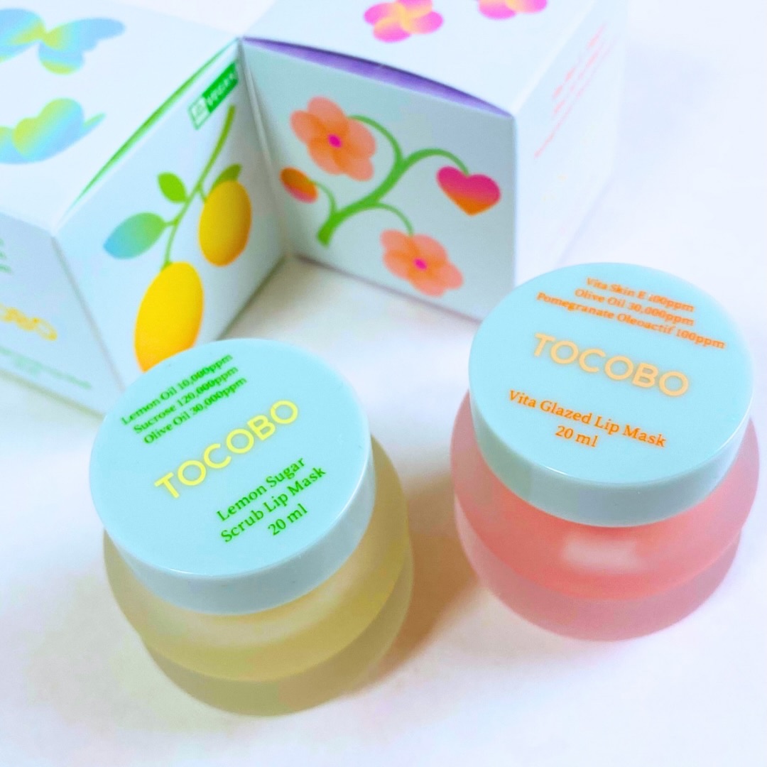 ビタグレーズドリップマスク/TOCOBO/リップマスクを使ったクチコミ（2枚目）