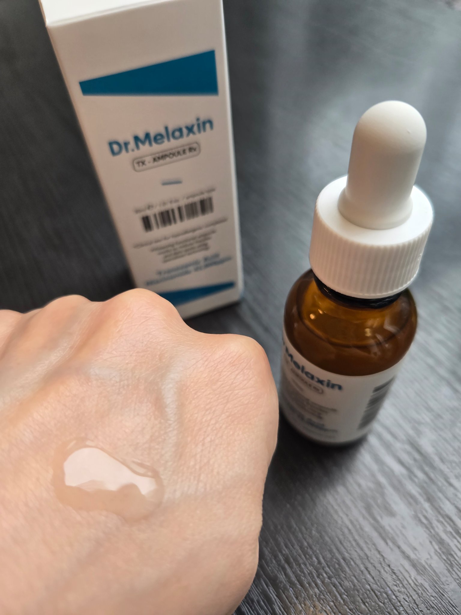 TXアンプルRX＋TXクリーム/Dr.Melaxin/スキンケアキットを使ったクチコミ（1枚目）
