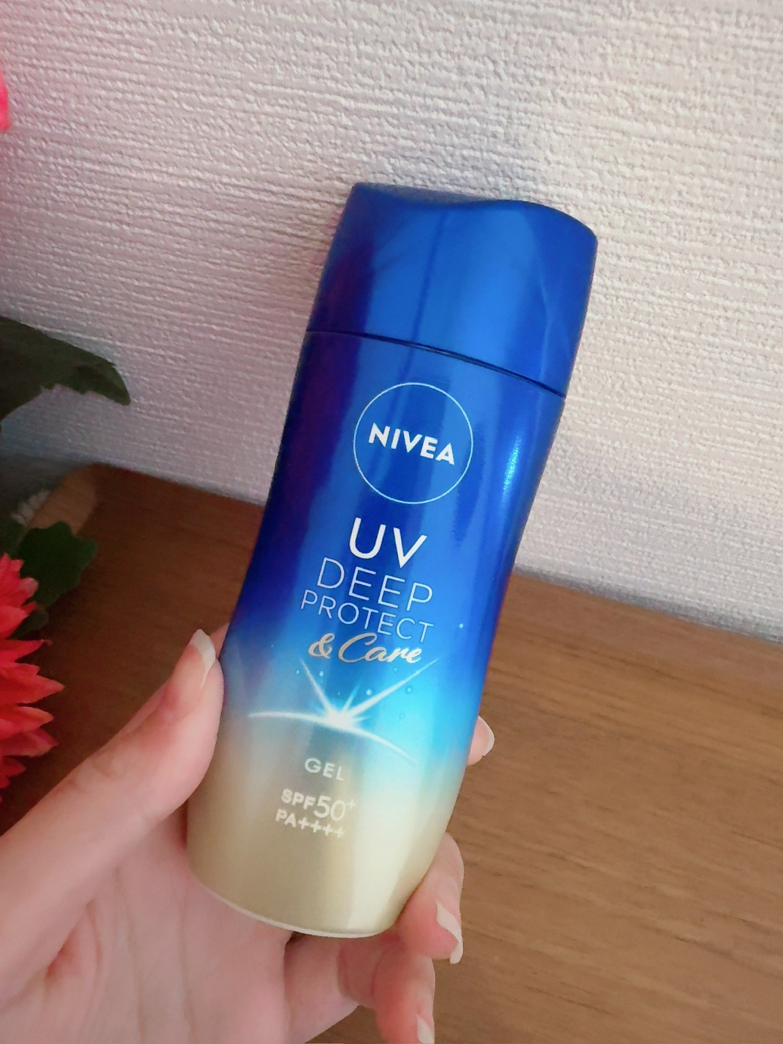 ニベアUV ディープ プロテクト＆ケア ジェル/ニベア/日焼け止めジェルを使ったクチコミ（1枚目）