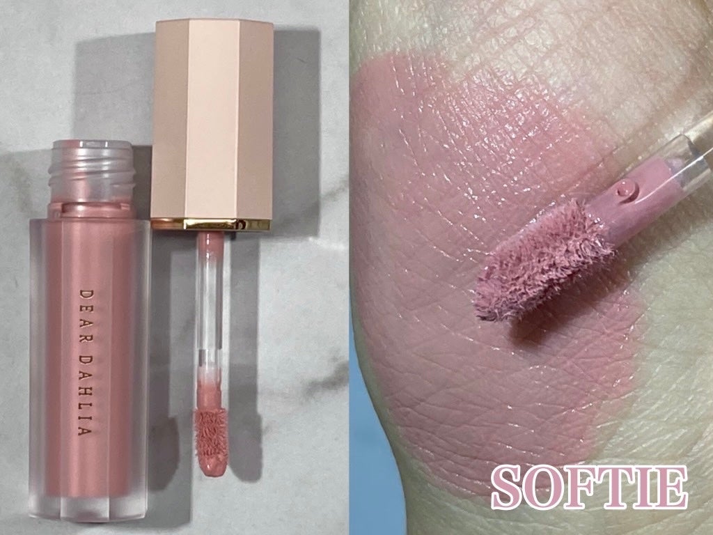 ペタルドロップリキッドブラッシャー/DEAR DAHLIA/リキッドチークを使ったクチコミ(3枚目)