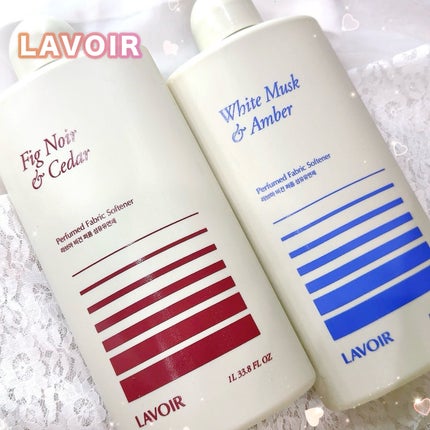 パフュームヴィーガン柔軟剤 ホワイトムスク&アンバー/LAVOIR/柔軟剤を使ったクチコミ(1枚目)