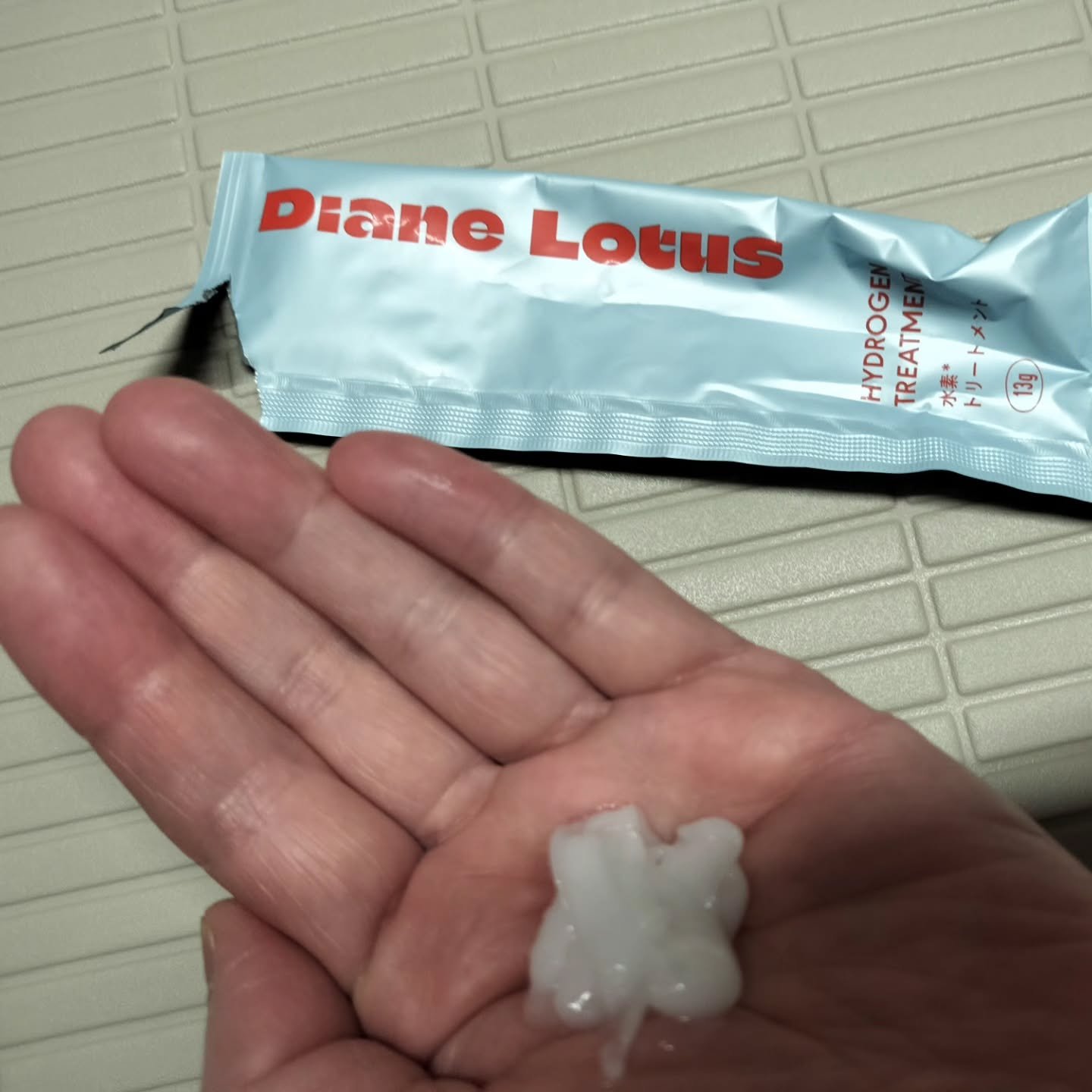 ロータス 水素トリートメント ティー＆シトラスの香り/ダイアン/洗い流すヘアトリートメントを使ったクチコミ（3枚目）