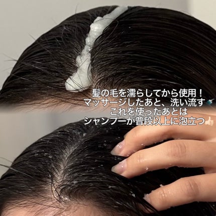 ローズマリー スカルプ スクラブ/AROMATICA/ヘッドスクラブを使ったクチコミ(3枚目)
