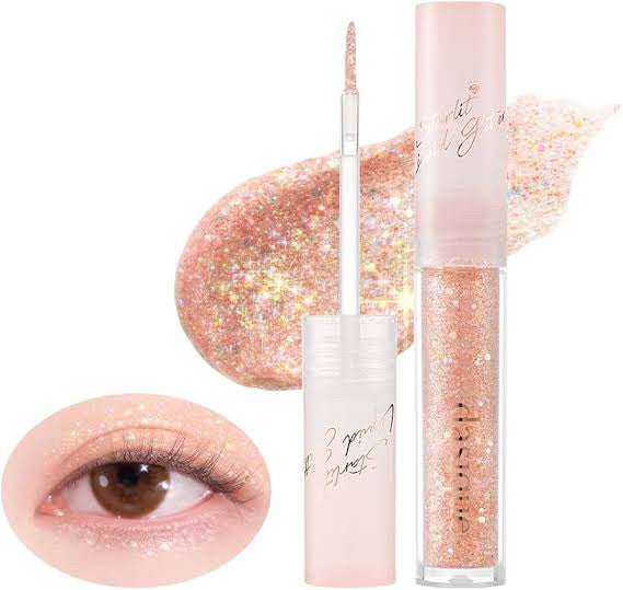 スターリットジュエルリキッドグリッター/dasique/グリッターを使ったクチコミ(3枚目)