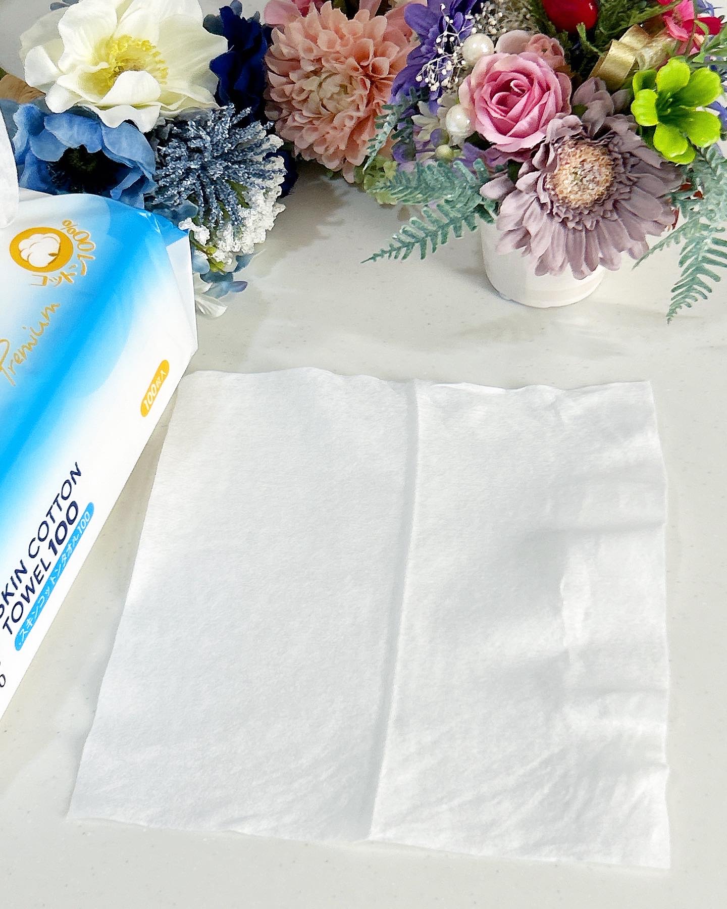 スキンコットンタオル100/ITO/クレンジングタオルを使ったクチコミ（2枚目）