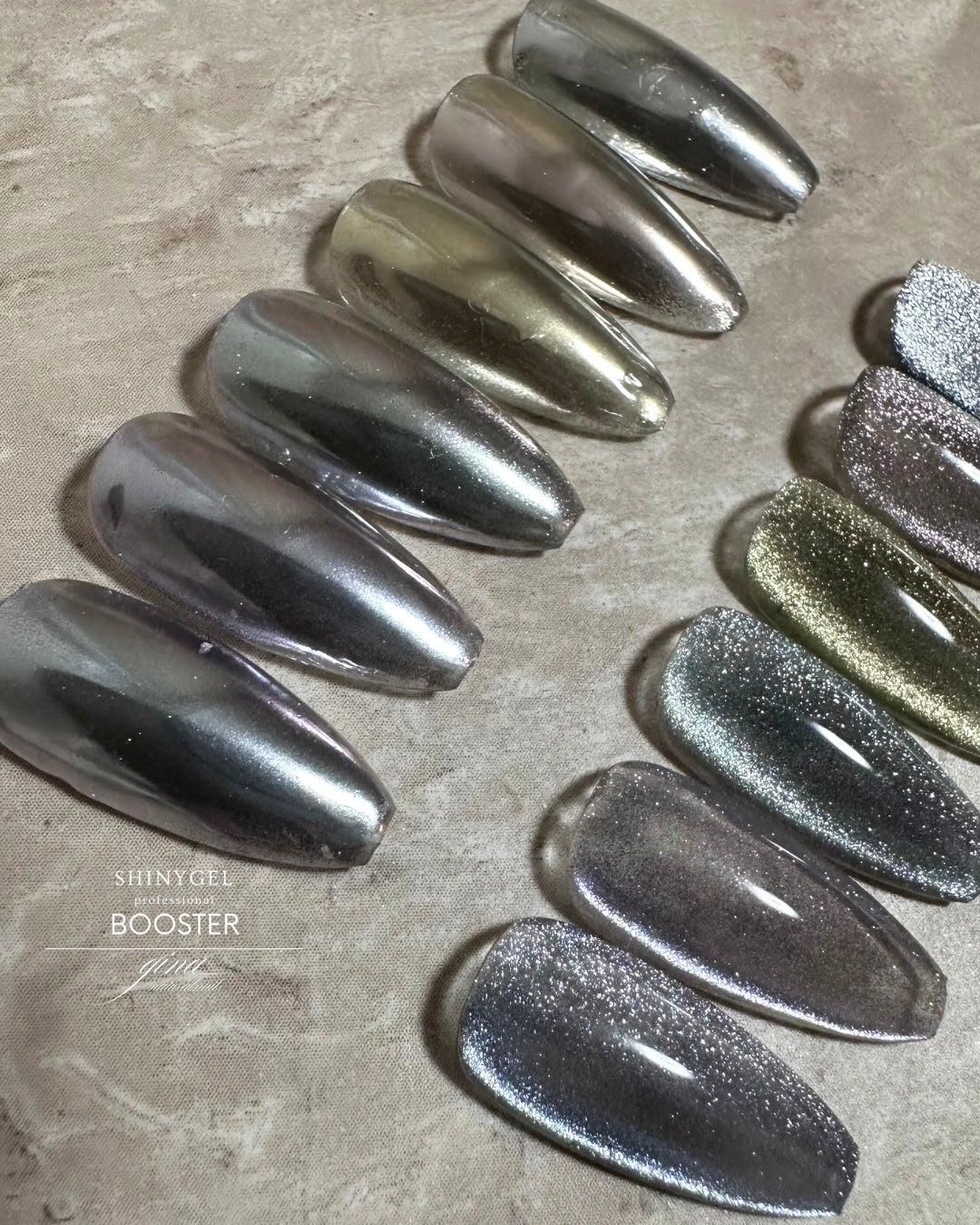 まぐミラーパウダー/IGNY/ネイルチップ・パーツを使ったクチコミ(3枚目)