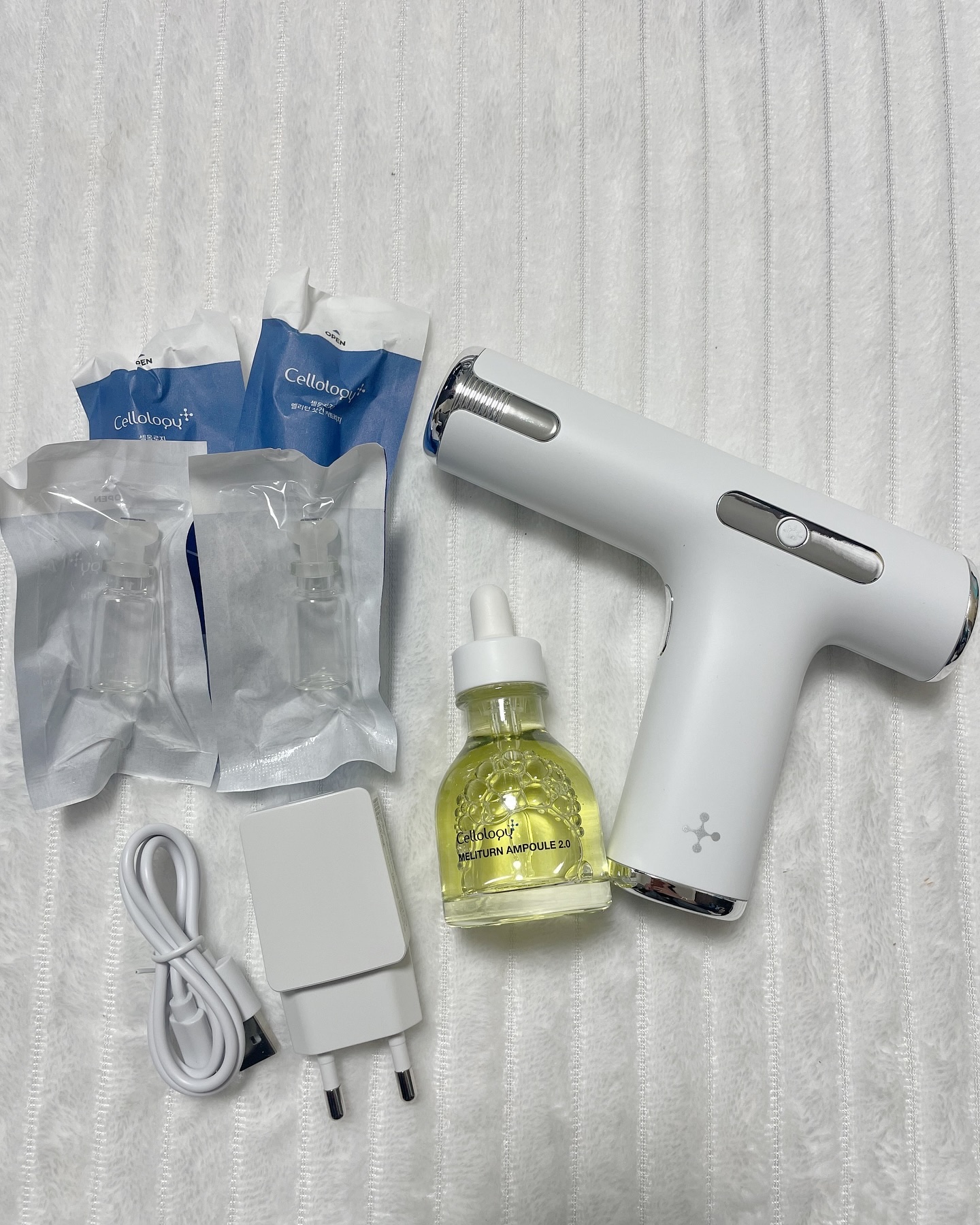 メリタンショットガン/セルオロジー/美顔器・マッサージを使ったクチコミ（2枚目）