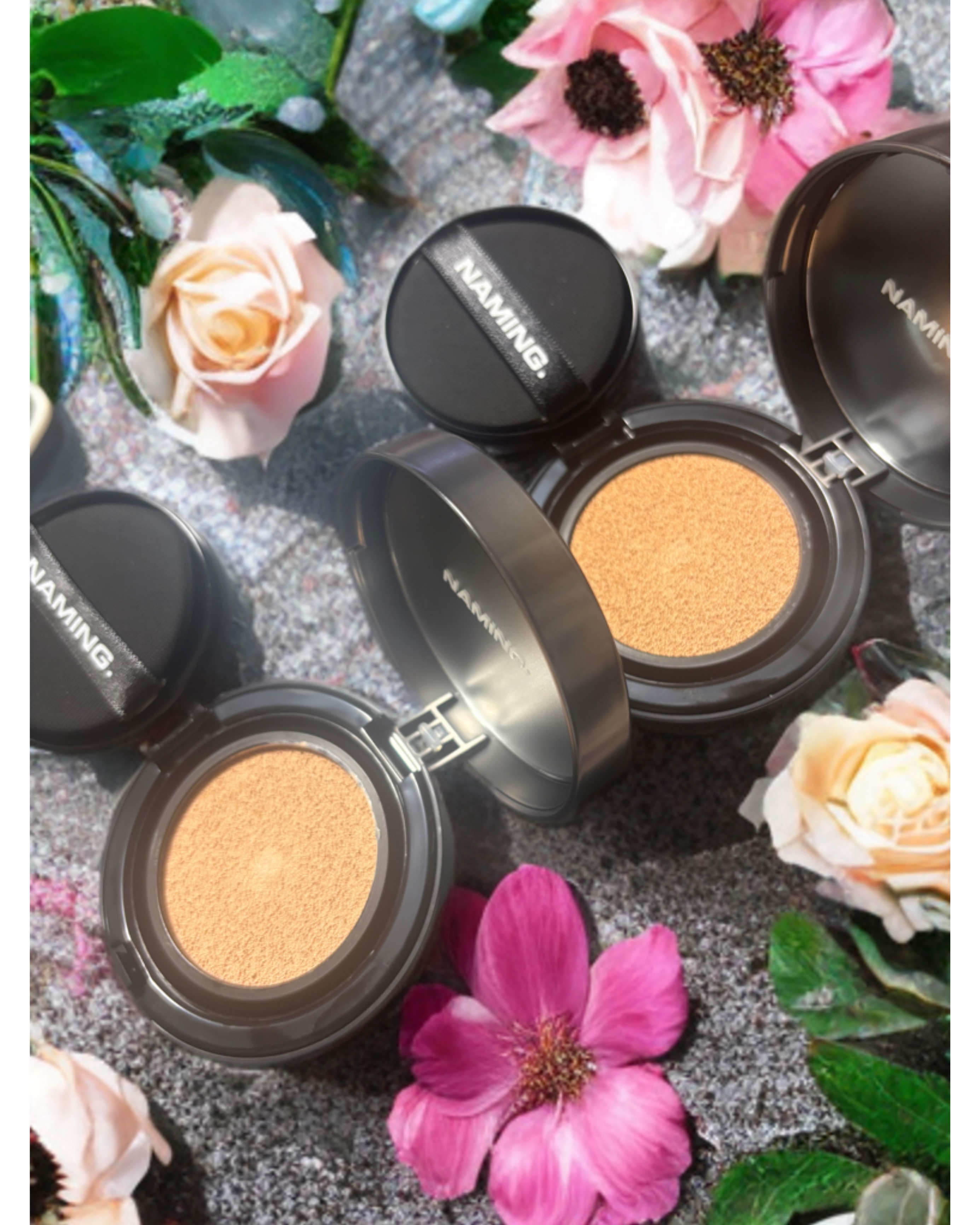 ネーミング ゼログラビティ カバーフィットクッション/NAMING./クッションファンデーションを使ったクチコミ（2枚目）