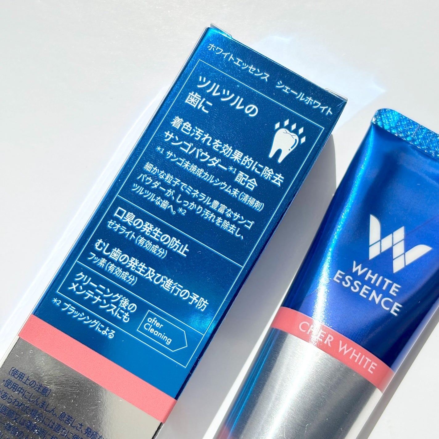 シェールホワイト/ホワイトエッセンス/歯磨き粉を使ったクチコミ(2枚目)