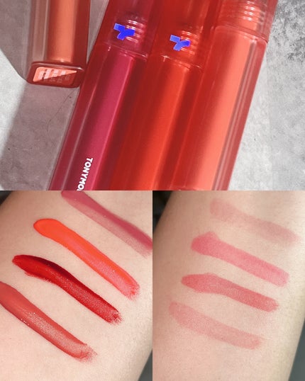 ショッキングリップティント/TONYMOLY/リップティントを使ったクチコミ(2枚目)