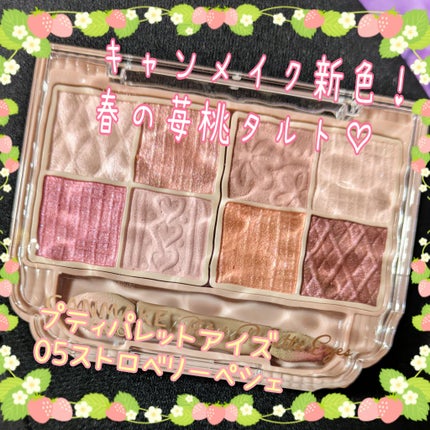 プティパレットアイズ/キャンメイク/パウダーアイシャドウを使ったクチコミ(1枚目)