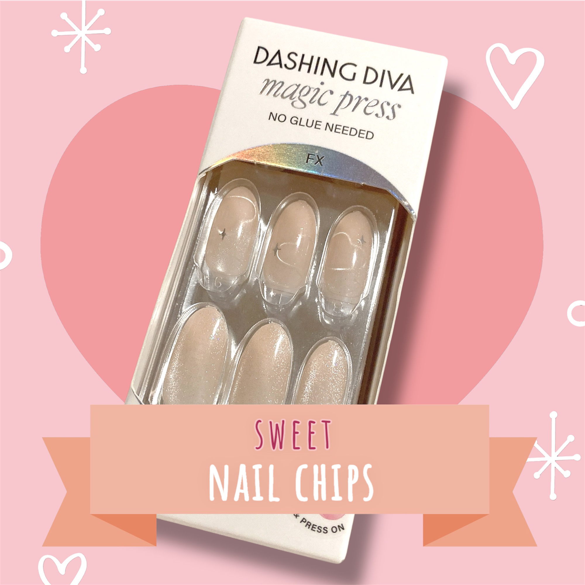 ジェルネイルチップ MAGIC PRESS/DASHINGDIVA MAGICPRESS/ネイルチップ・パーツを使ったクチコミ（1枚目）