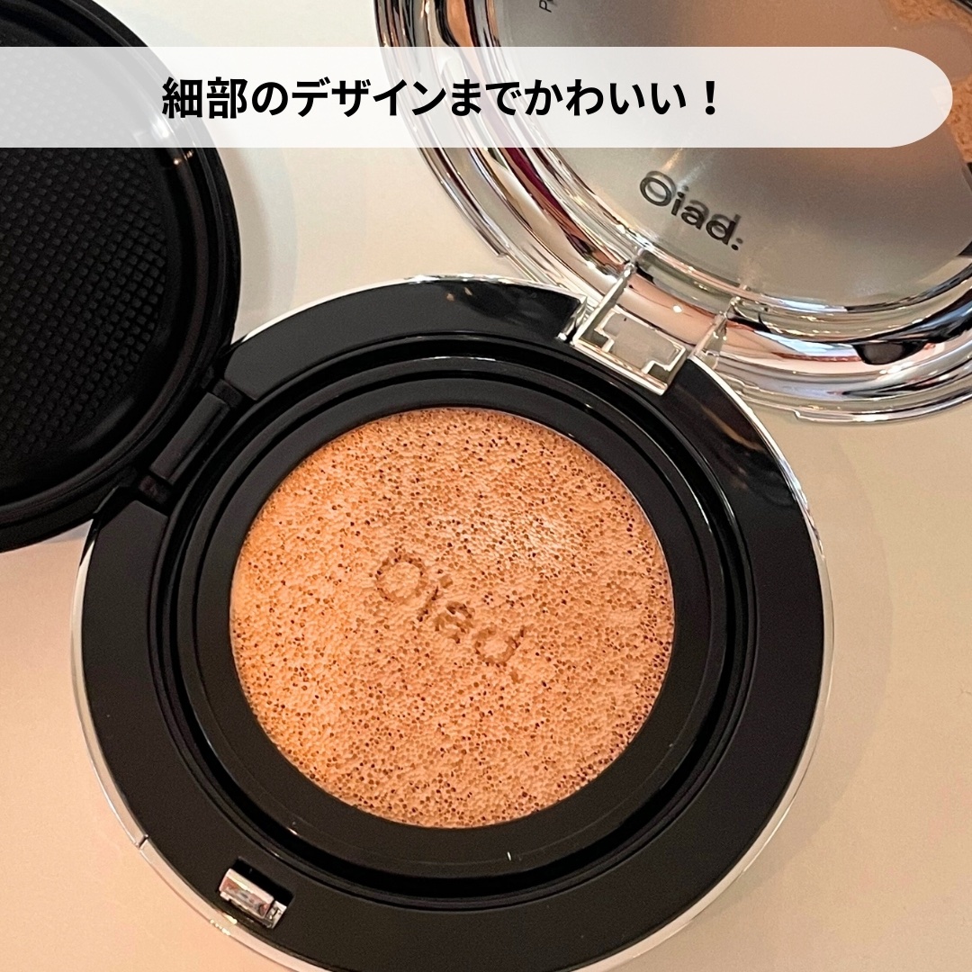 ポアパーフェクティング ミラームーンクッション/oiad/クッションファンデーションを使ったクチコミ（2枚目）