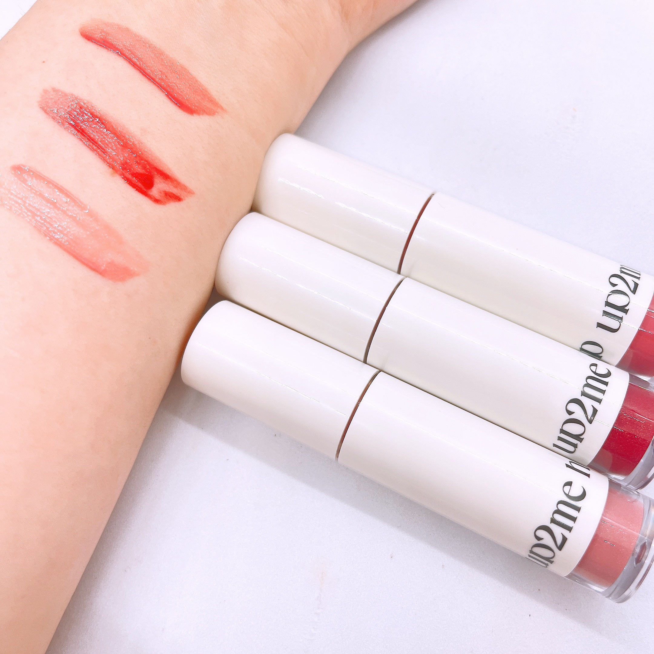 アップトゥーミー　ハグマイリップ　カラーロックプランパー/up2me/リッププランパーを使ったクチコミ（3枚目）