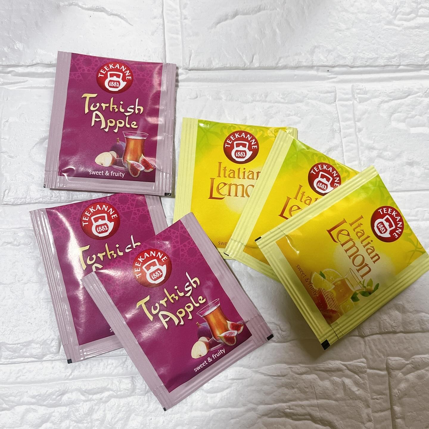 アップル&フルーツハーブティー/ポンパドール/ドリンクを使ったクチコミ（2枚目）