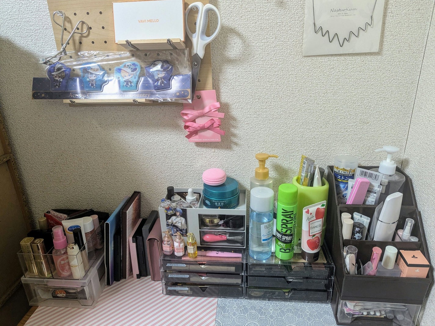 3段式クリアーケース/DAISO/その他化粧小物を使ったクチコミ(1枚目)