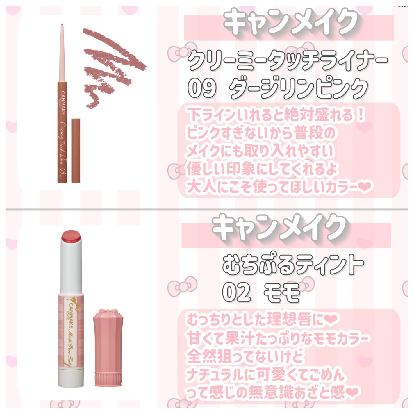 クリームチーク/キャンメイク/ジェル・クリームチークを使ったクチコミ(5枚目)