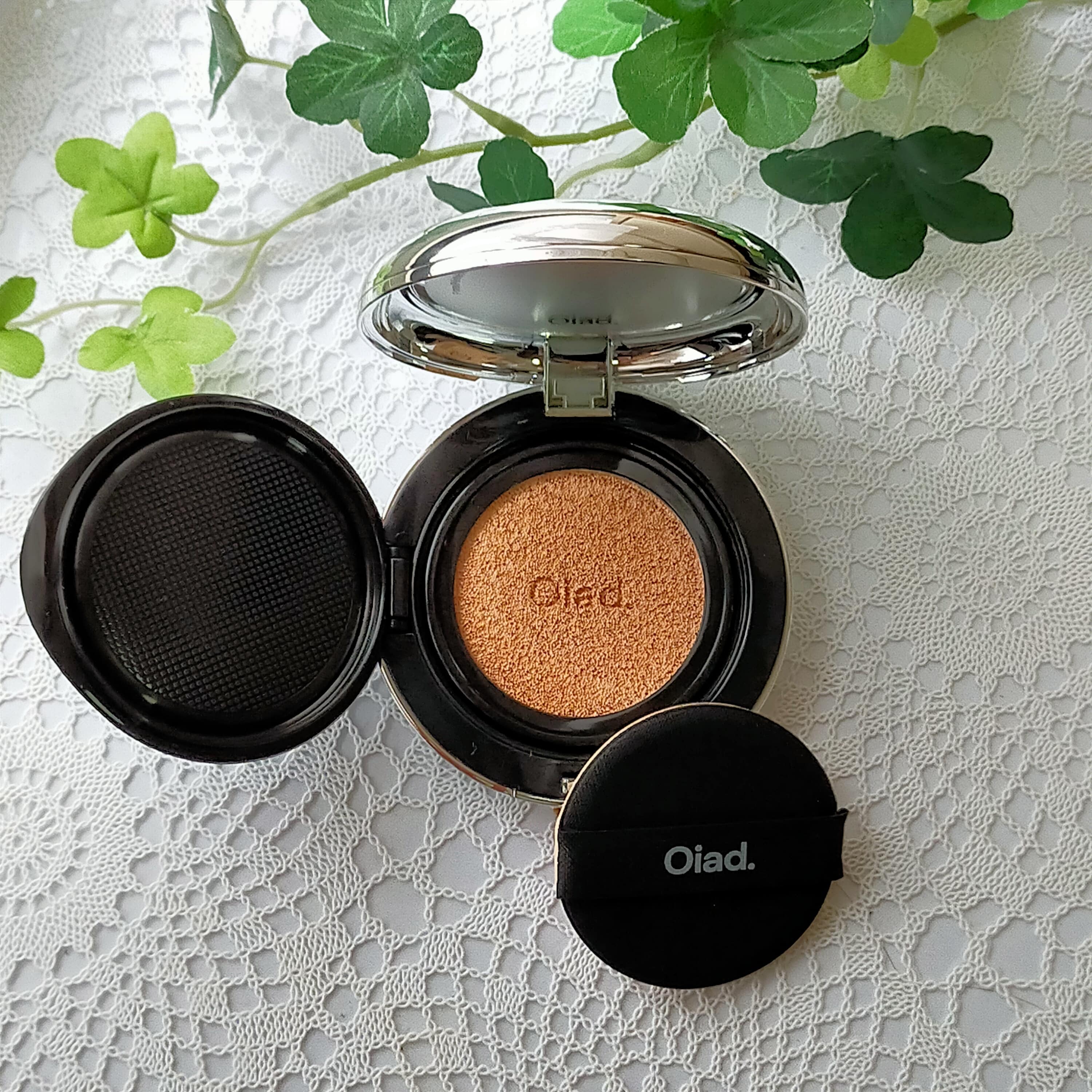 ポアパーフェクティング ミラームーンクッション/oiad/クッションファンデーションを使ったクチコミ（2枚目）