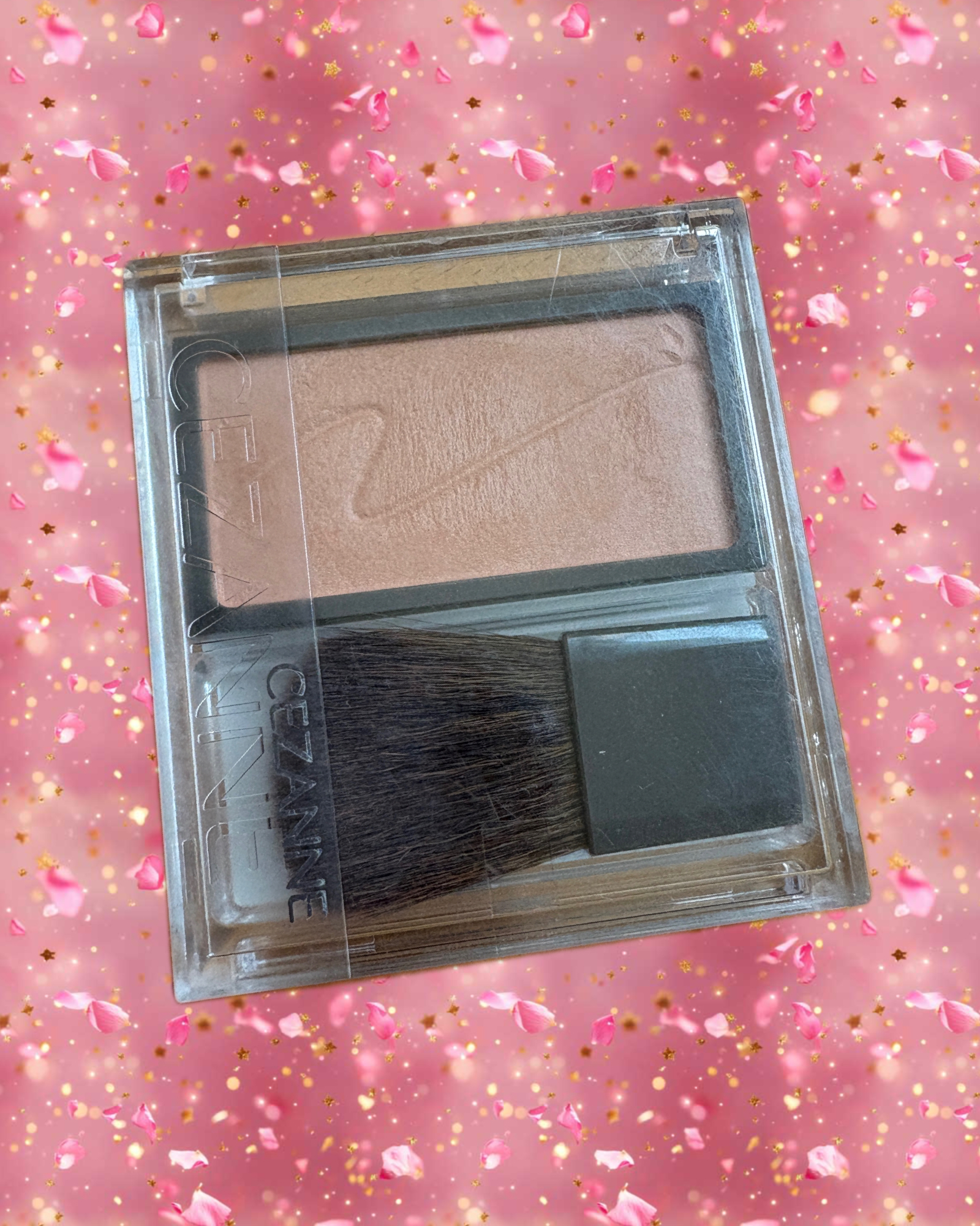 チークブラッシュ/CEZANNE/パウダーチークを使ったクチコミ（1枚目）