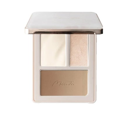 チート顔コントゥアパレット/MilleFée/パウダーハイライトを使ったクチコミ(1枚目)