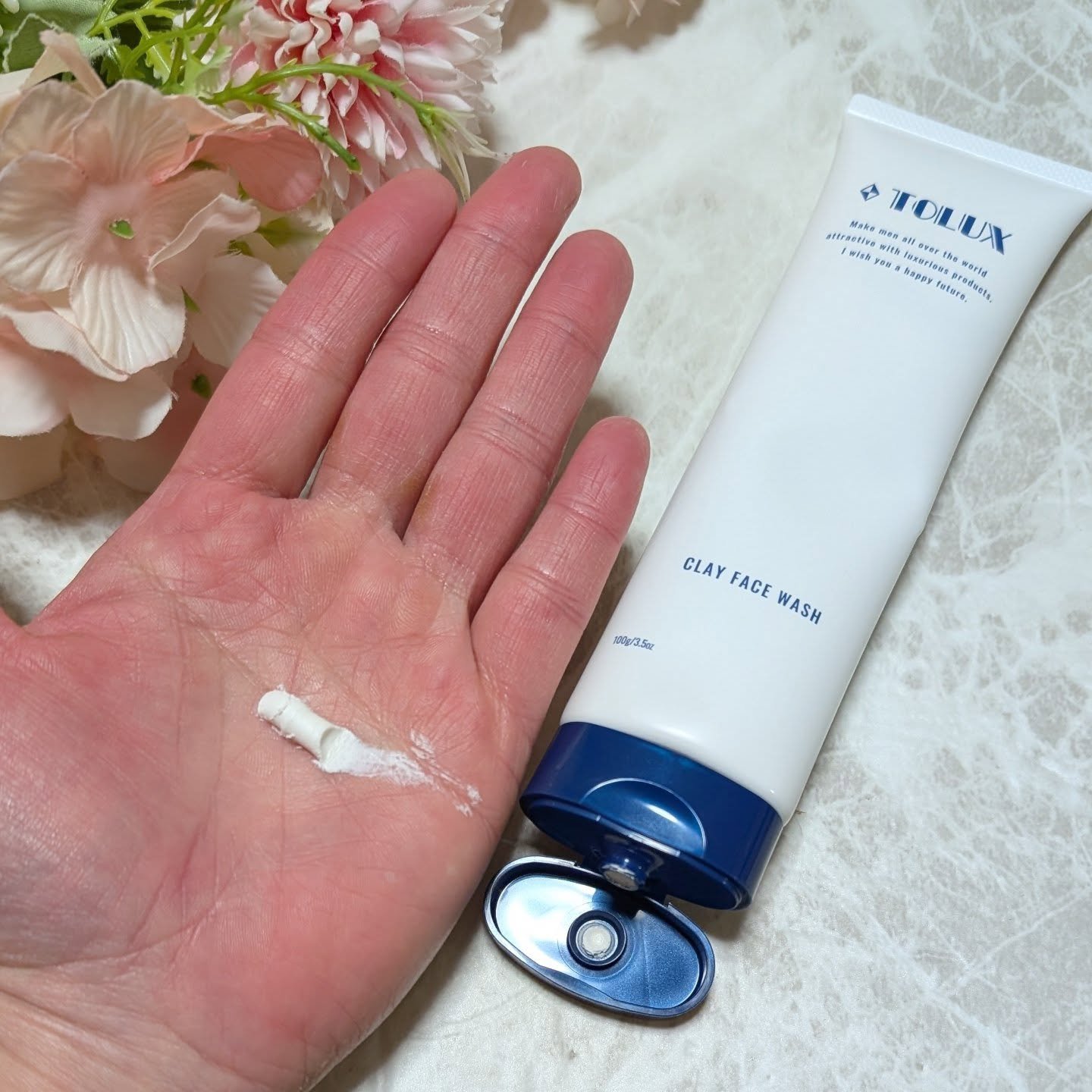 薬用クレイ洗顔フォーム/TOLUX/洗顔フォームを使ったクチコミ（3枚目）