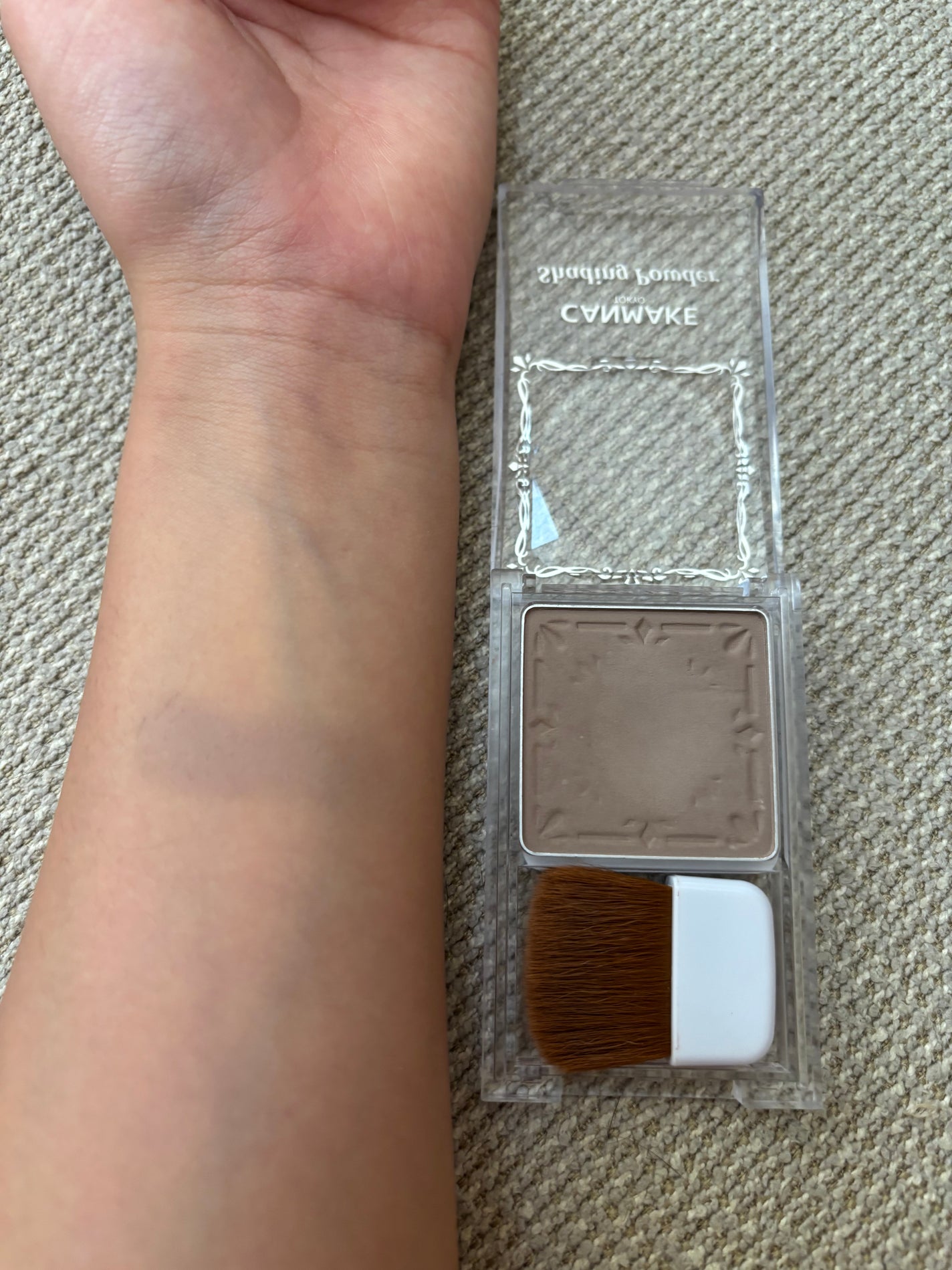 シェーディングパウダー/キャンメイク/シェーディングを使ったクチコミ(3枚目)