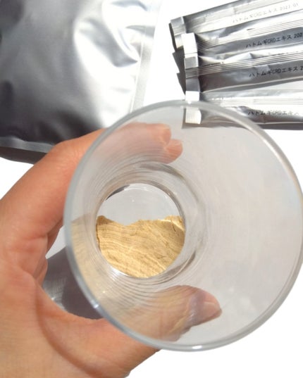 たみ →→フォロバ on LIPS 「コエタスのモニターキャンペーンにていただきましたハトムギCRD..」(4枚目)