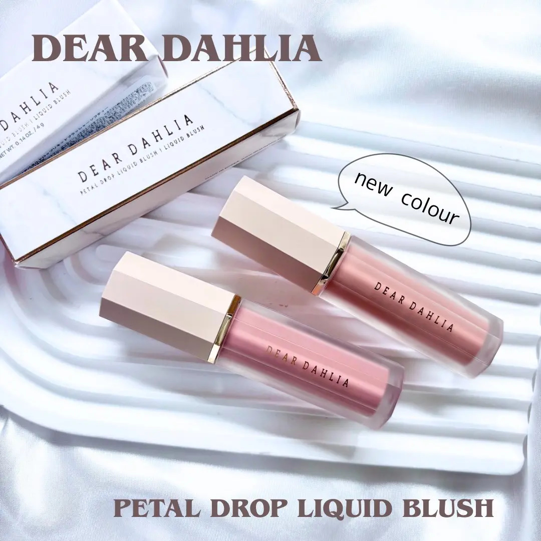 ペタルドロップリキッドブラッシャー/DEAR DAHLIA/リキッドチークを使ったクチコミ（1枚目）