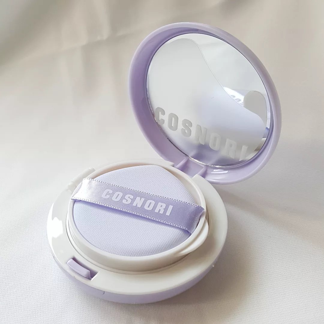 パンテノールバリアクッション/COSNORI/クッションファンデーションを使ったクチコミ（2枚目）