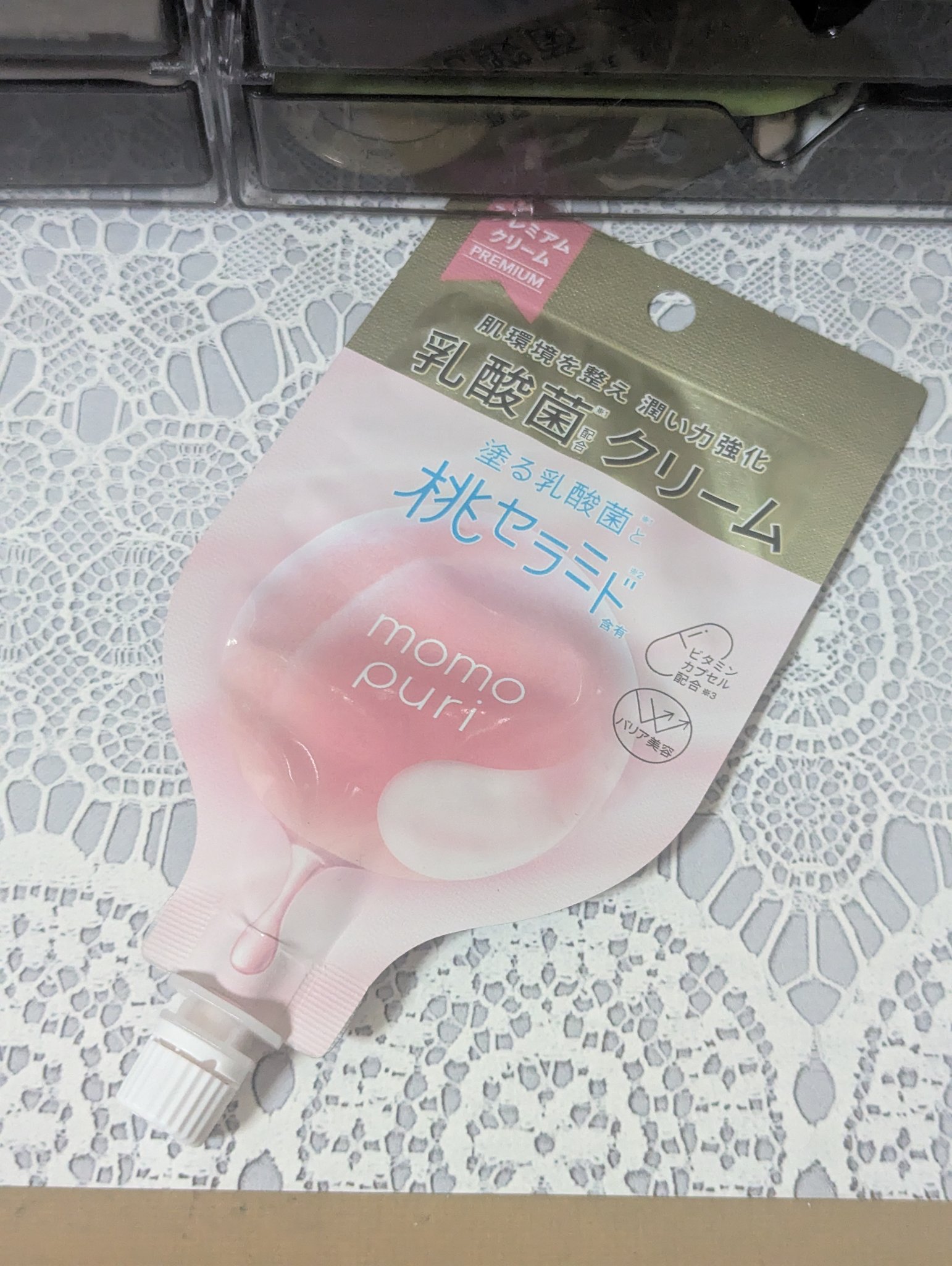 フローラリペアクリーム/ももぷり/フェイスクリームを使ったクチコミ（1枚目）