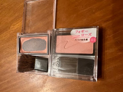 チークブラッシュ/CEZANNE/パウダーチークを使ったクチコミ(1枚目)