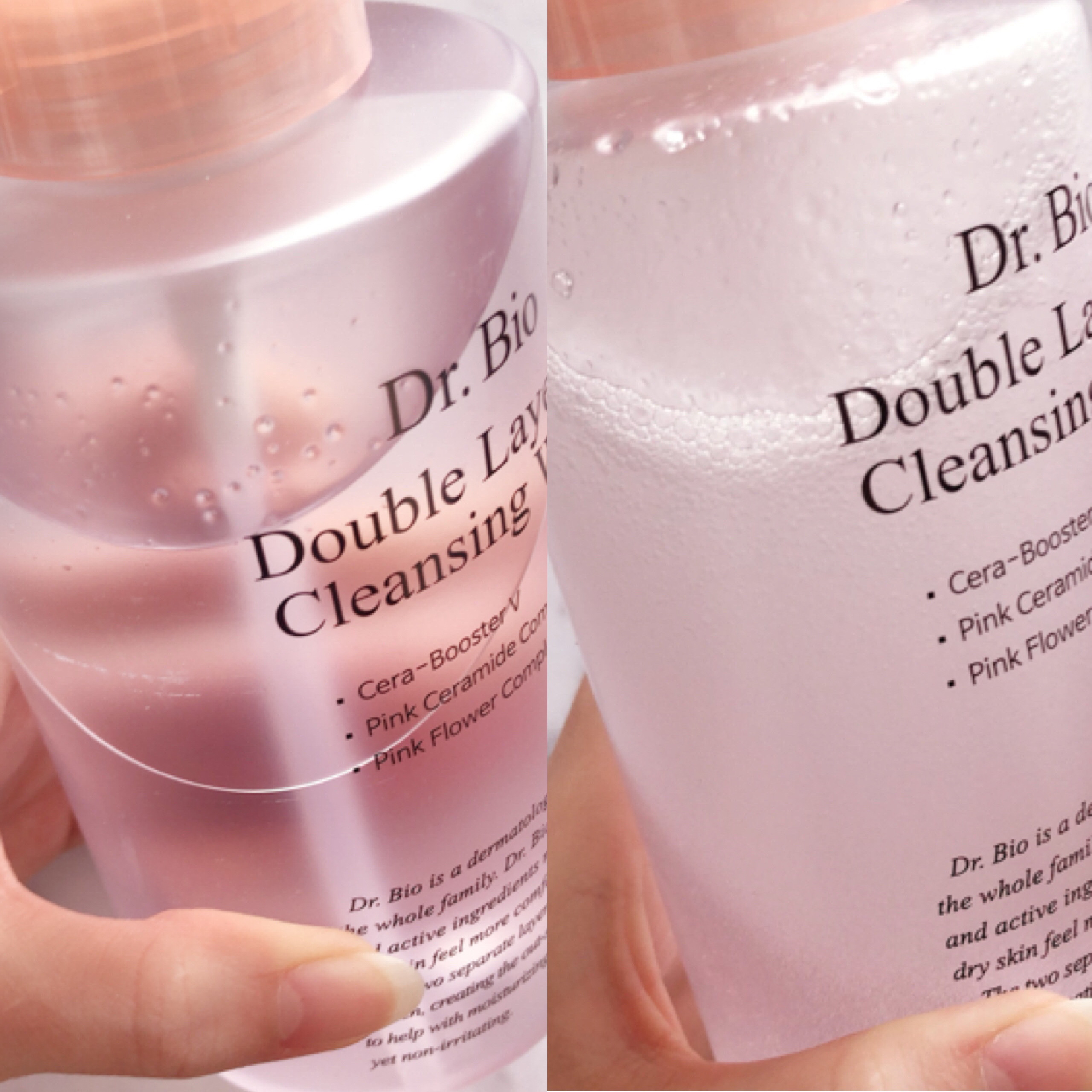 ダブルレイヤリングクレンジングウォーター/Dr.Bio/クレンジングウォーターを使ったクチコミ（2枚目）