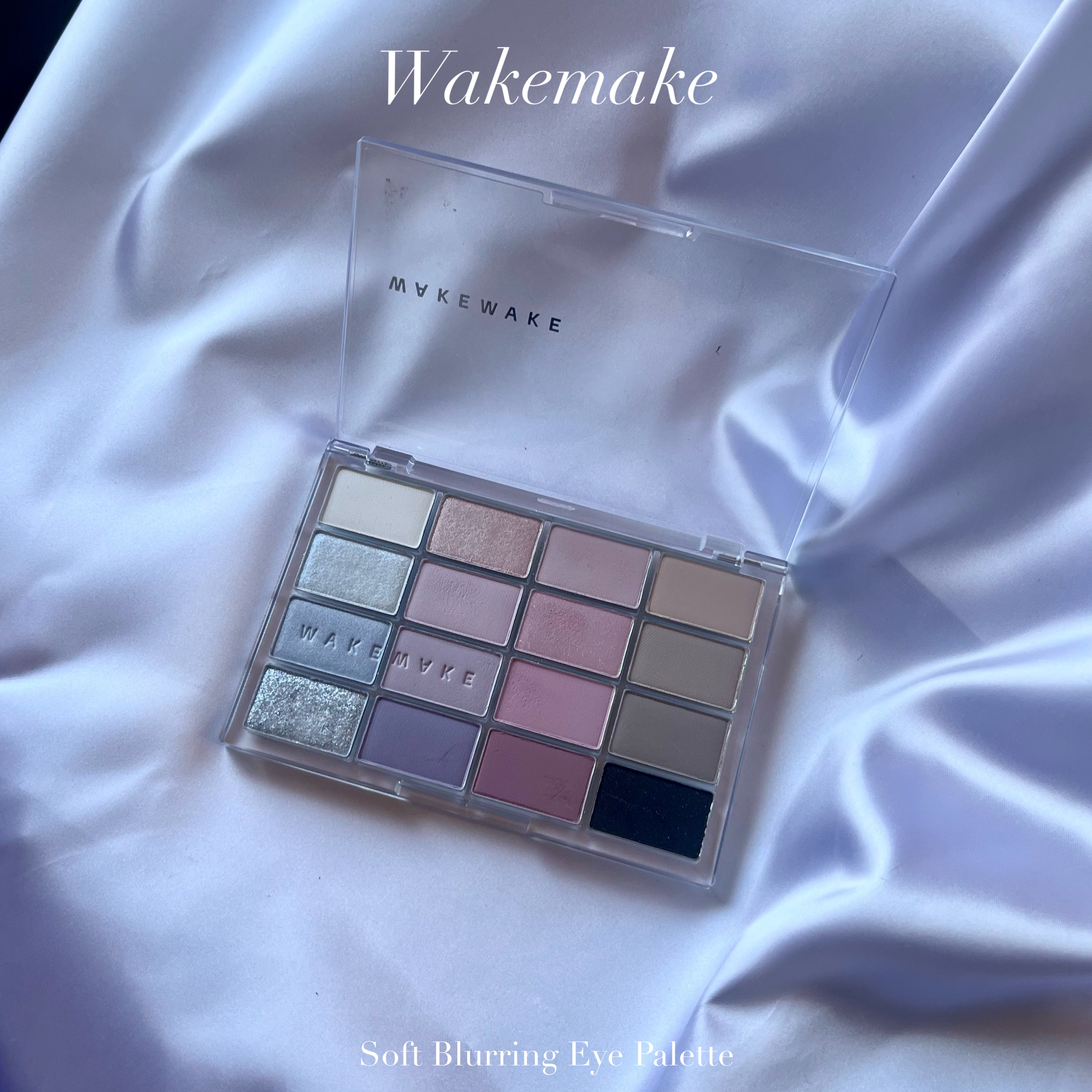 ソフトブラーリングアイパレット/wakemake/アイシャドウパレットを使ったクチコミ（1枚目）