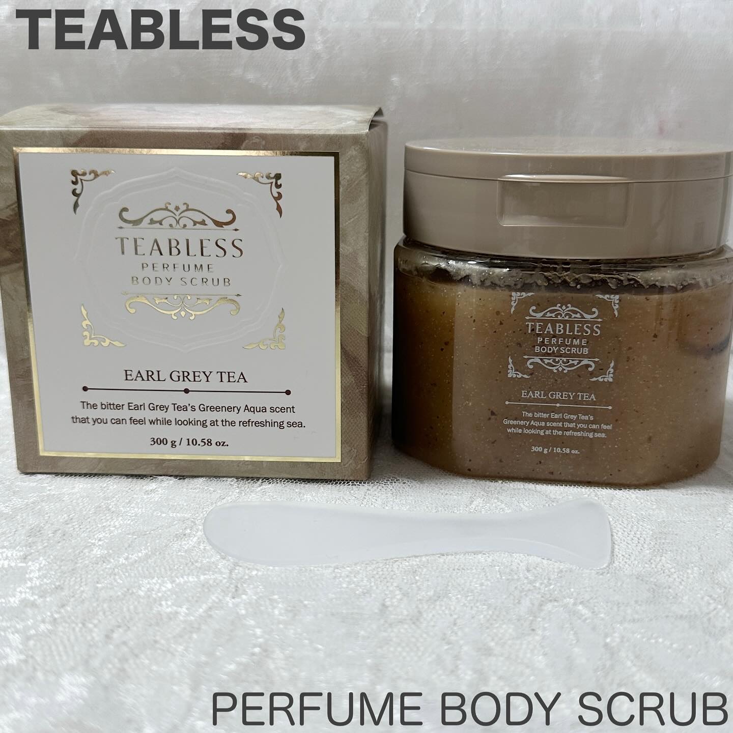 アールグレイティージャム ボディスクラブ/TEABLESS/ボディスクラブを使ったクチコミ（1枚目）