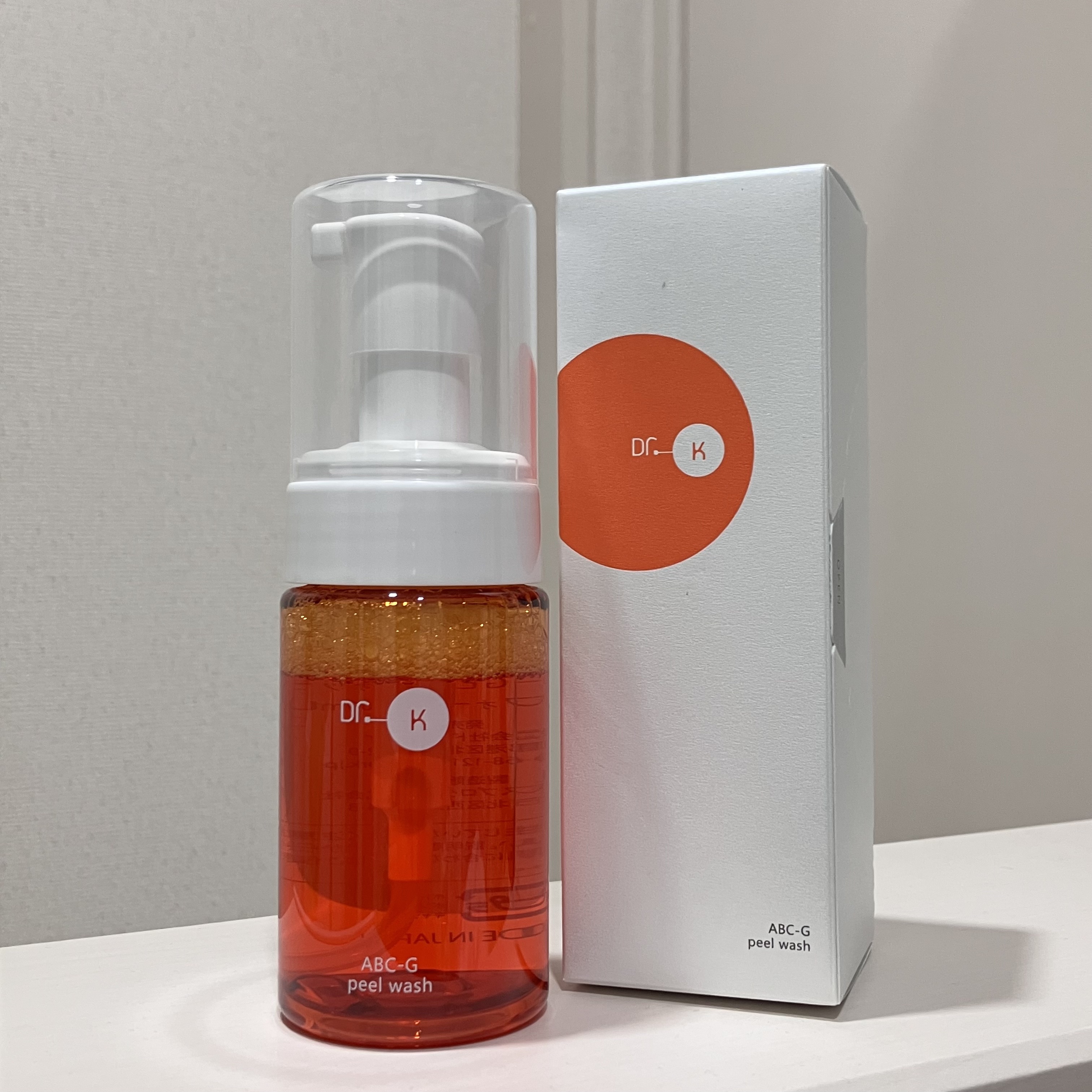 ABC-Gピールウォッシュ/ドクターケイ/泡洗顔を使ったクチコミ（1枚目）