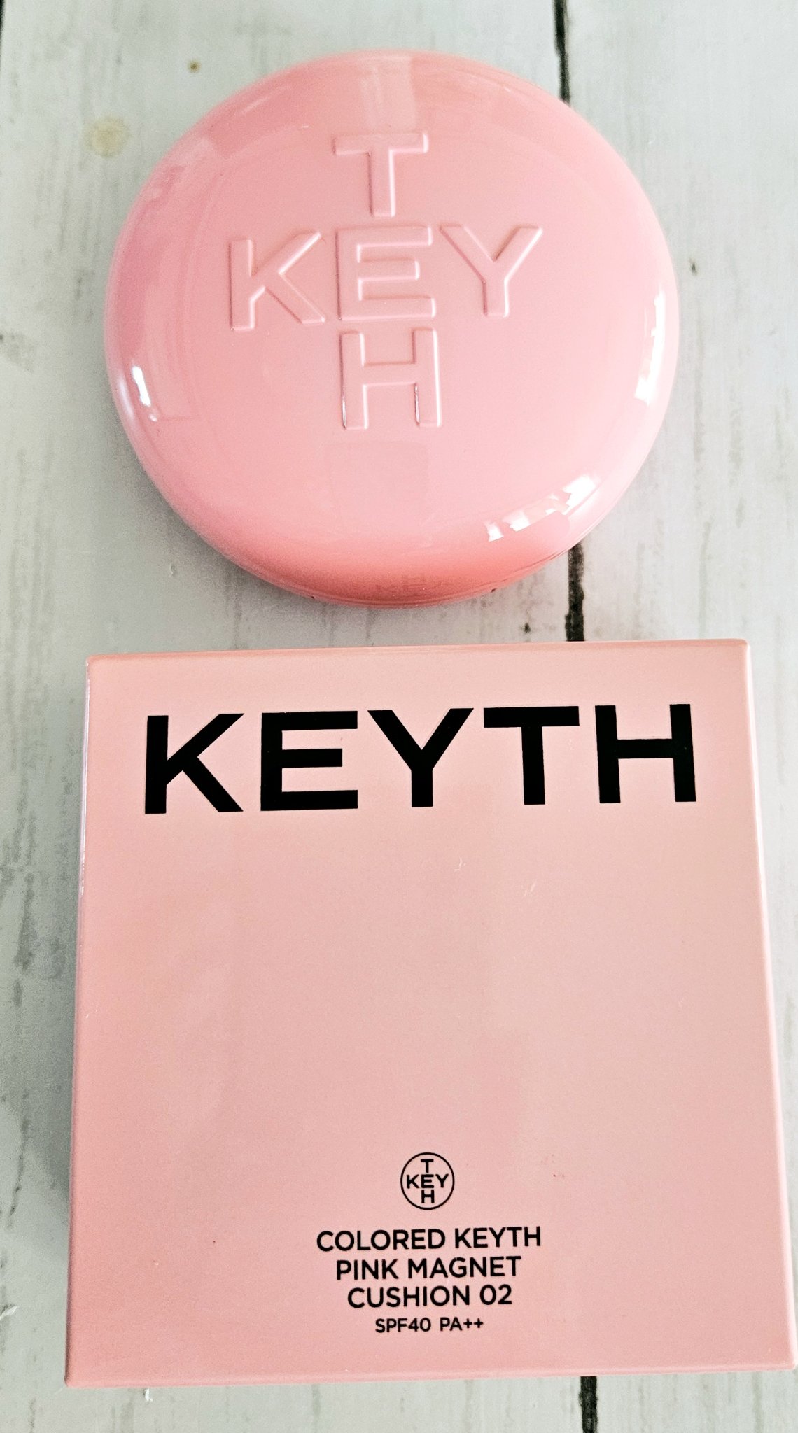 ピンクマグネットクッション/KEYTH/クッションファンデーションを使ったクチコミ（1枚目）