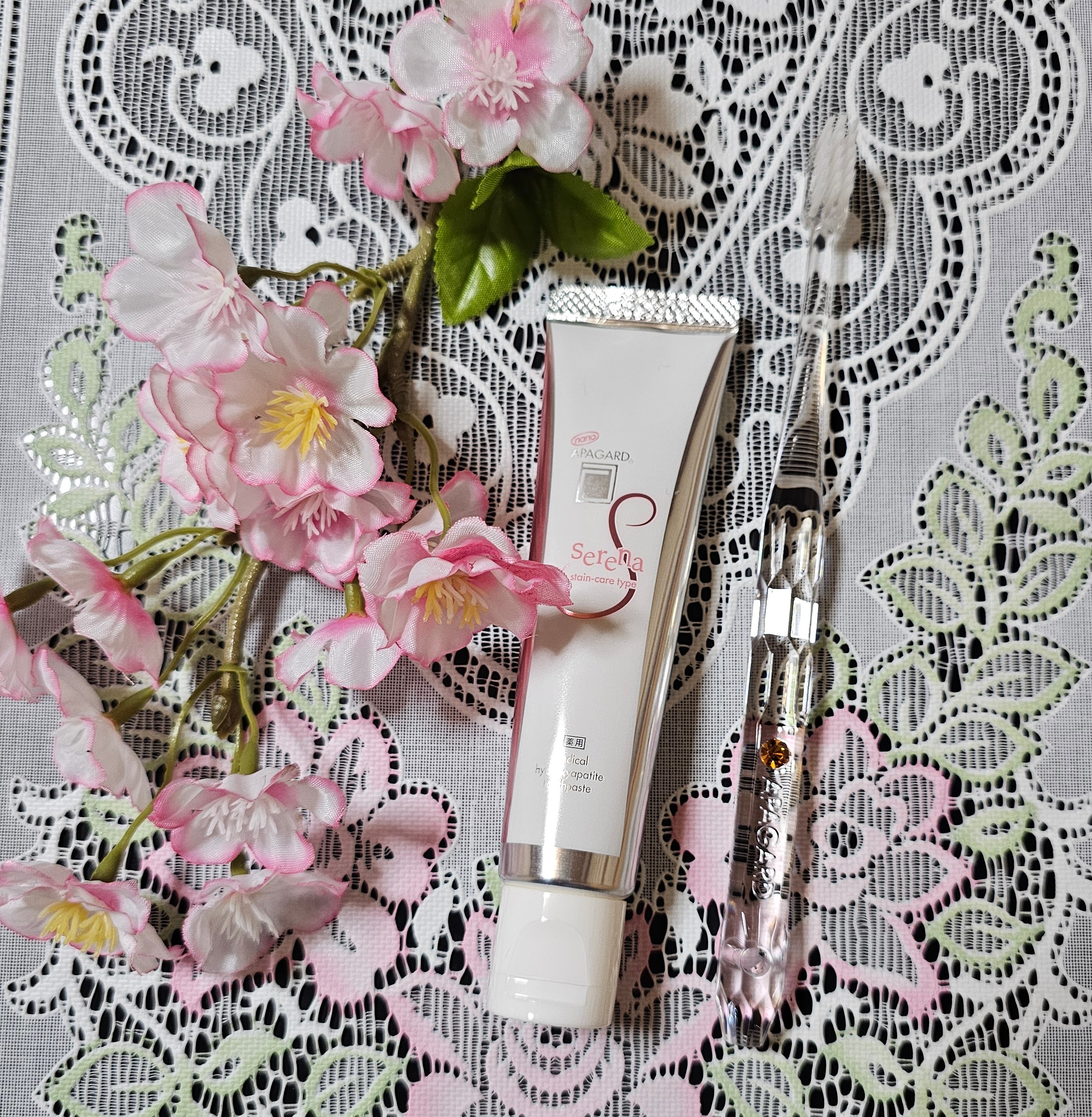 アパガードクリスタル歯ブラシ/アパガード/歯ブラシを使ったクチコミ（1枚目）