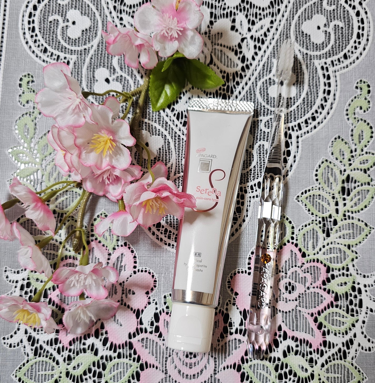 アパガードクリスタル歯ブラシ/アパガード/歯ブラシを使ったクチコミ(1枚目)