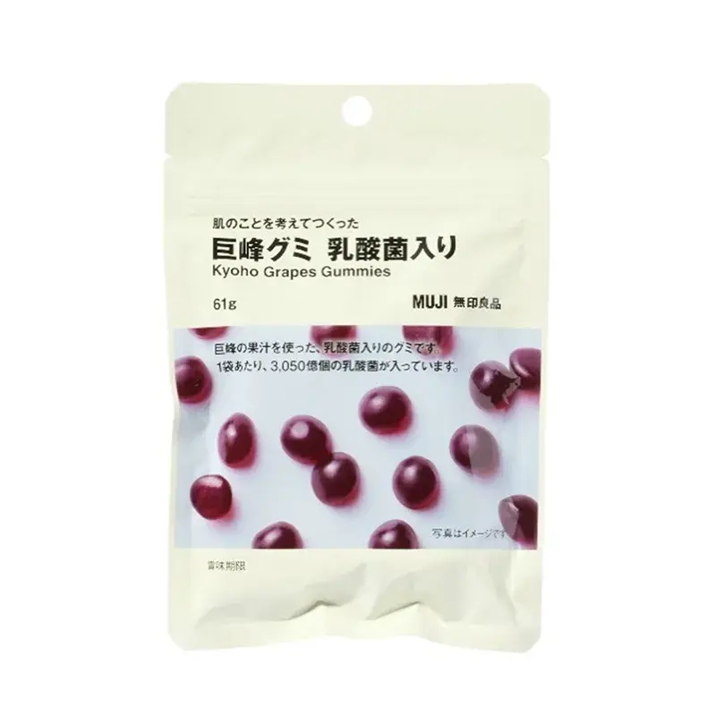 無印良品から「肌のことを考えてつくった」グミ4種が登場!の画像