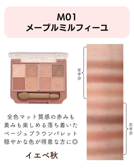 プティパレットアイズ/キャンメイク/パウダーアイシャドウを使ったクチコミ(7枚目)