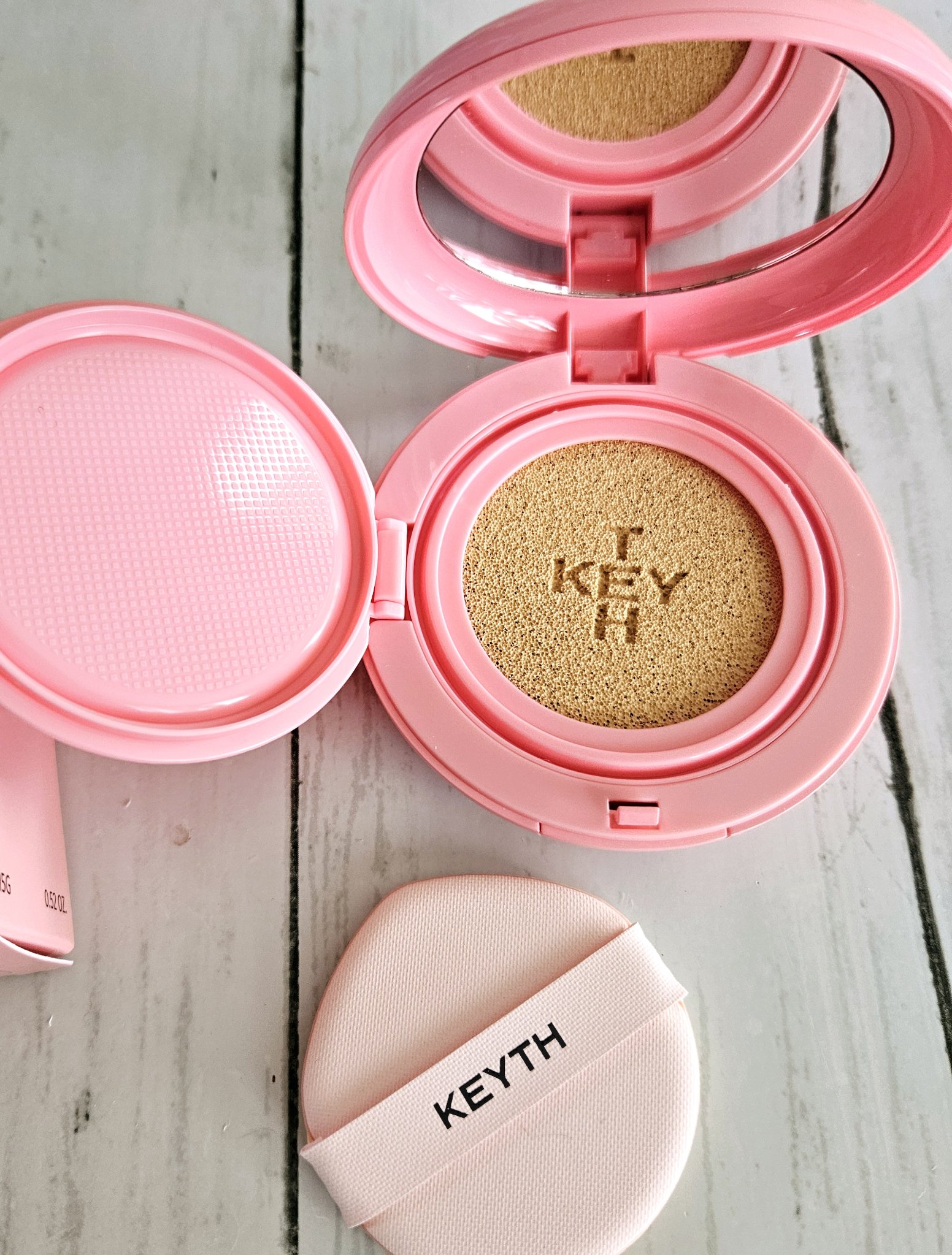 ピンクマグネットクッション/KEYTH/クッションファンデーションを使ったクチコミ（2枚目）