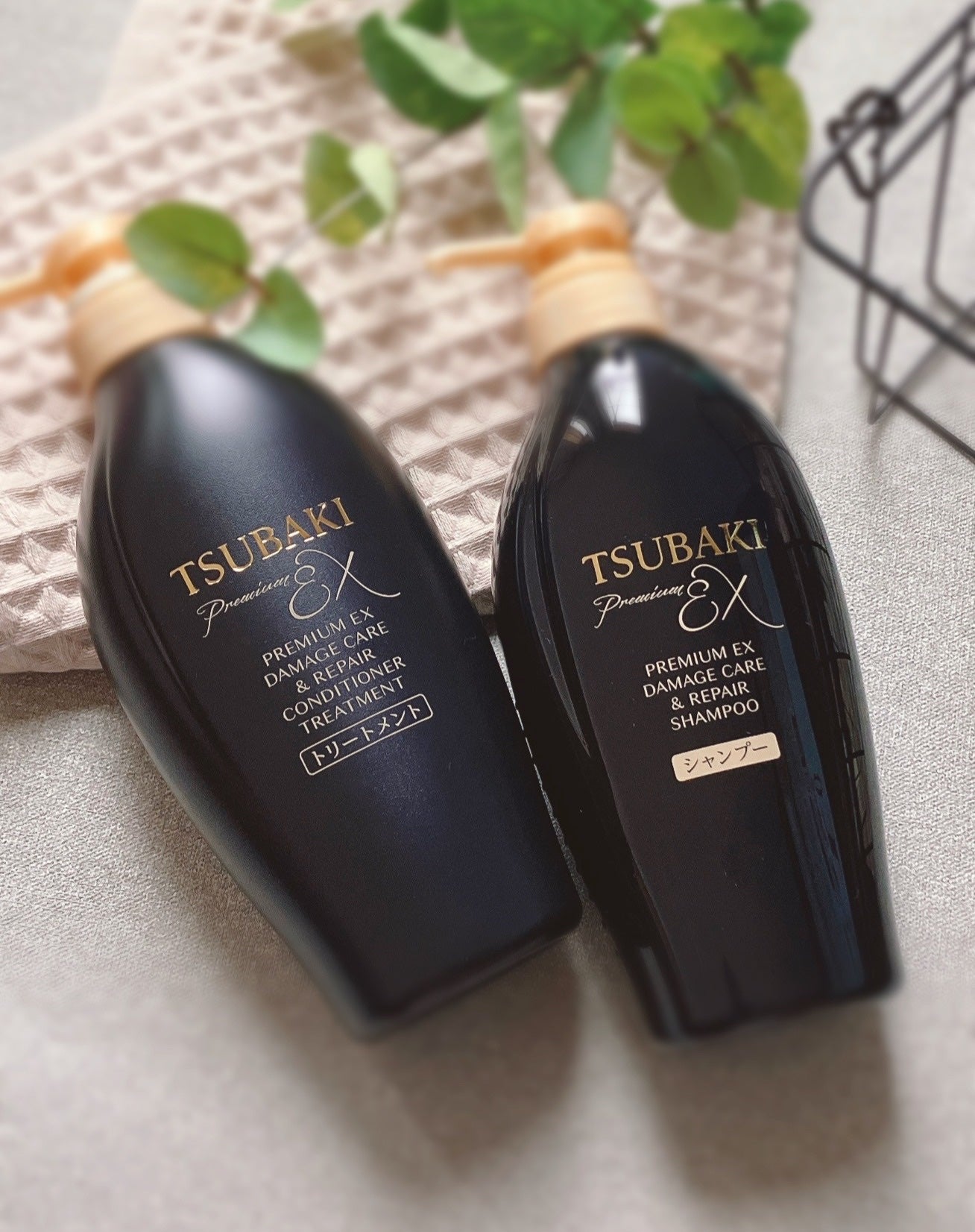 TSUBAKI プレミアムEX ダメージケア&リペア シャンプー/コンディショナートリートメント/TSUBAKI/シャンプー・コンディショナーを使ったクチコミ(4枚目)