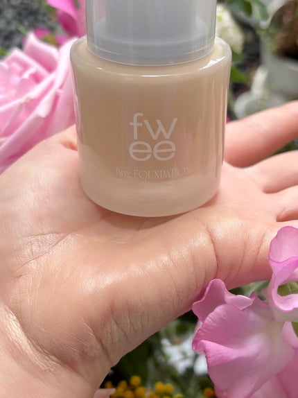 フィーファンデーションガラス/fwee/リキッドファンデーションを使ったクチコミ(8枚目)