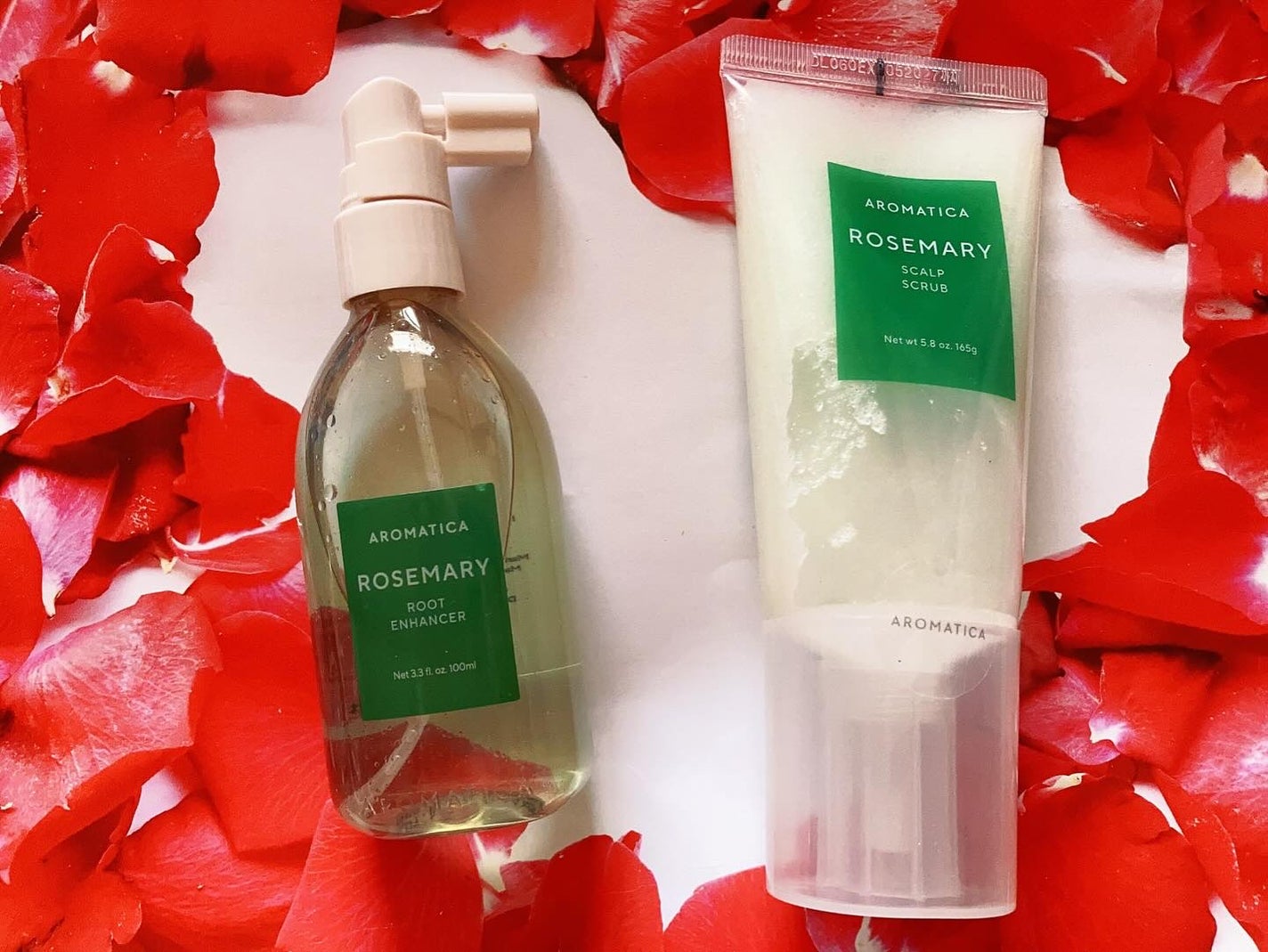 ローズマリー スカルプ スクラブ/AROMATICA/ヘッドスクラブを使ったクチコミ(6枚目)