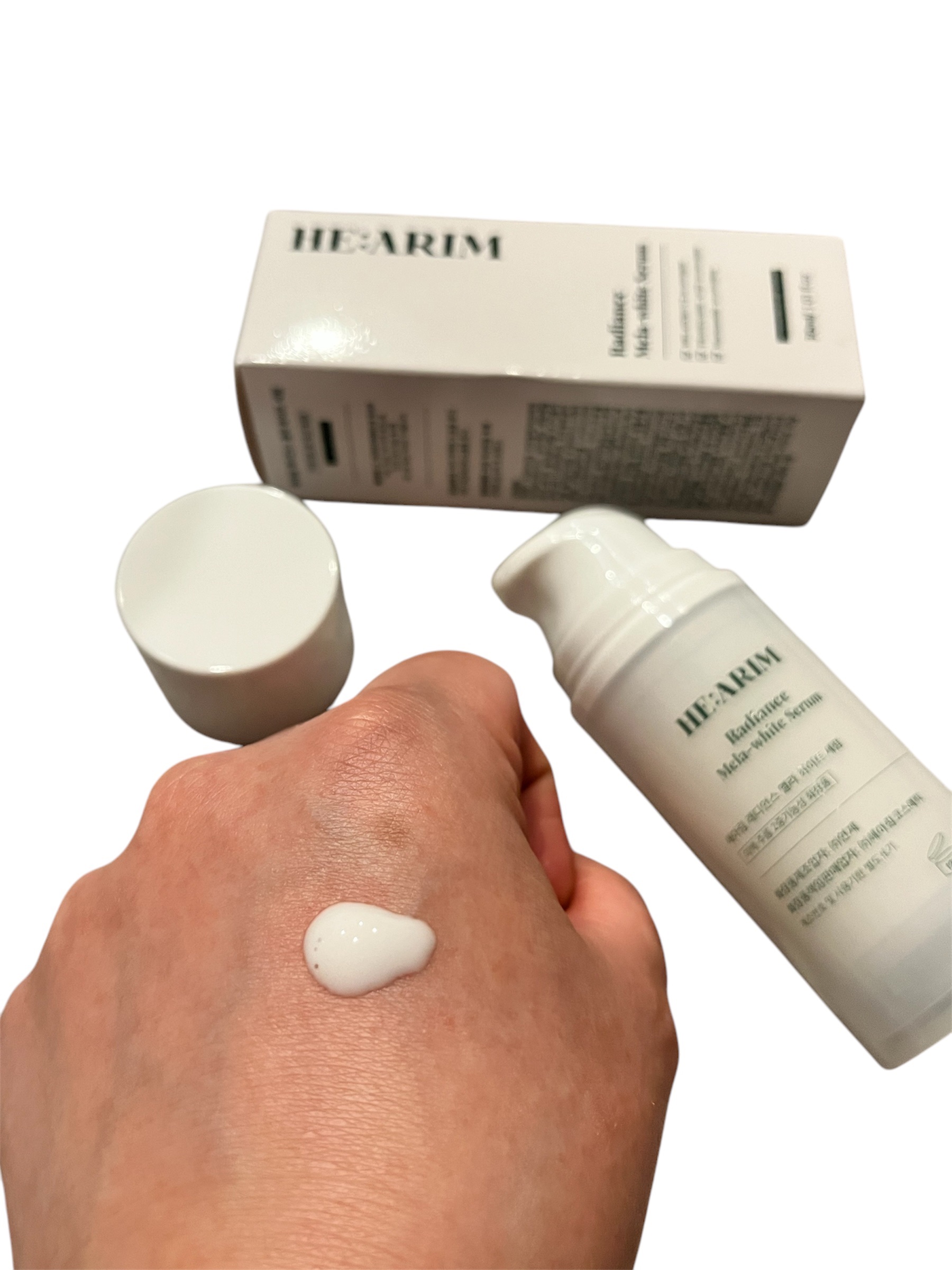 ラディエンスメラホワイトセラム/HEARIM/美容液を使ったクチコミ（2枚目）