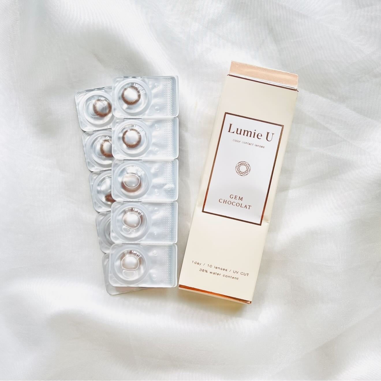 Lumie U 1day/Lumie U/ワンデー(1DAY)カラコンを使ったクチコミ(1枚目)