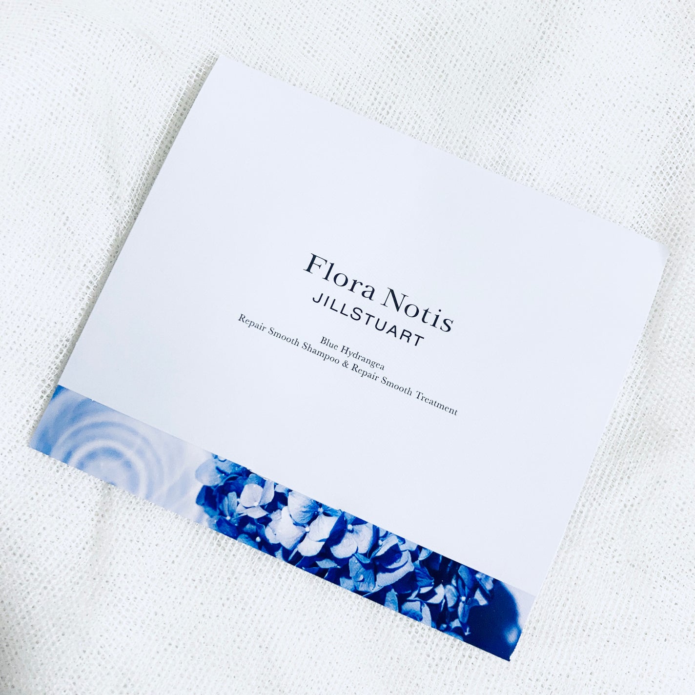 ブルーハイドレンジア リペアスムースシャンプー/リペアスムーストリートメント/Flora Notis JILL STUART/市販シャンプーを使ったクチコミ(2枚目)