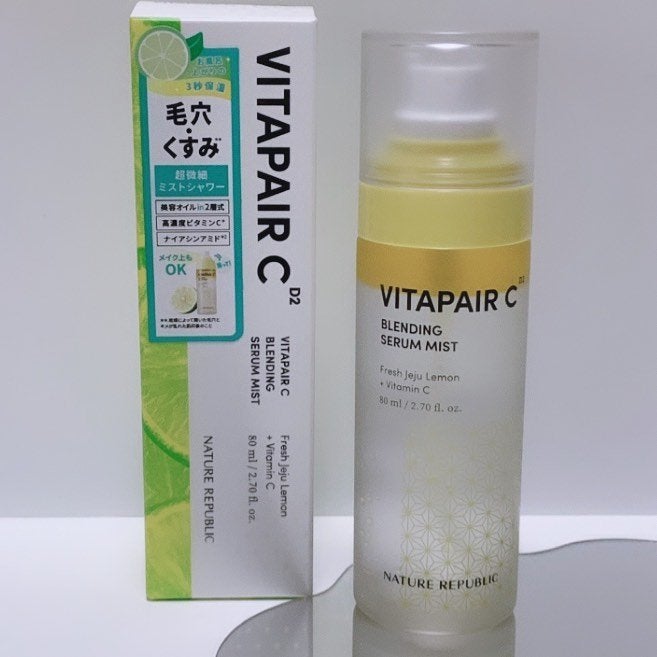 ビタペアCセラムミスト/ネイチャーリパブリック/ミスト状化粧水を使ったクチコミ(2枚目)